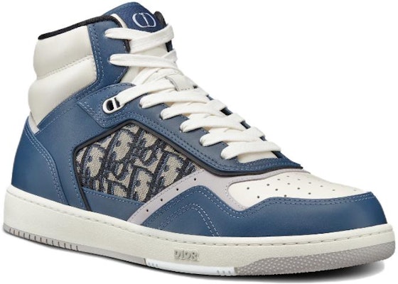 Dior B27 Tinggi Biru Cream Dior Abu-abu Beige Hitam Dior Oblique Jacquard 3SH133ZIR_H568 Order Dior B27 Tinggi Biru Cream Dior Abu-abu Beige Hitam Dior Oblique Jacquard 3SH133ZIR_H568