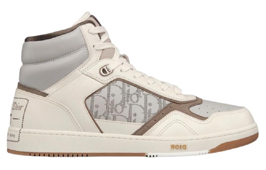 Order Dior B27 High Birkenstock Cream Greige Dior Oblique Sneaker 3SH133ZSR_H167