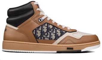 DIOR迪奧 B27 Oblique 印花中筒 時尚板鞋 男款 咖啡色 Order DIOR迪奧 B27 Oblique 印花中筒 時尚板鞋 男款 咖啡色