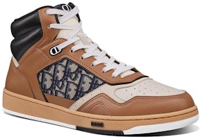 DIOR迪奧 B27 Oblique 印花中筒 時尚板鞋 男款 咖啡色 Lookbook DIOR迪奧 B27 Oblique 印花中筒 時尚板鞋 男款 咖啡色