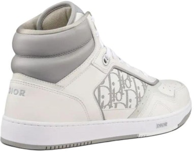 Dior B27 ハイ ホワイト/グレー カーフスキン オブリークギャラクシー 3SH133ZIJ_H068 Shop Dior B27 ハイ ホワイト/グレー カーフスキン オブリークギャラクシー 3SH133ZIJ_H068