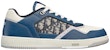 Dior B27 Rendah 'Dior Oblique - Biru Kelabu' 3SN272ZIR_H568