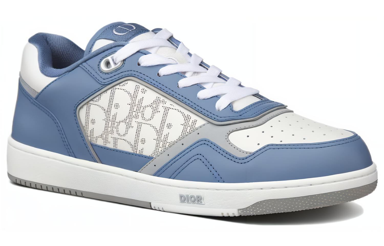 Lookbook Dior B27 Low 'Dior Oblique - Biru Putih' 3SN272ZIJ-H580