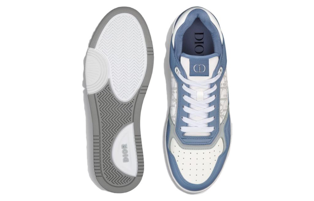 Shop Dior B27 Low 'Dior Oblique - Biru Putih' 3SN272ZIJ-H580