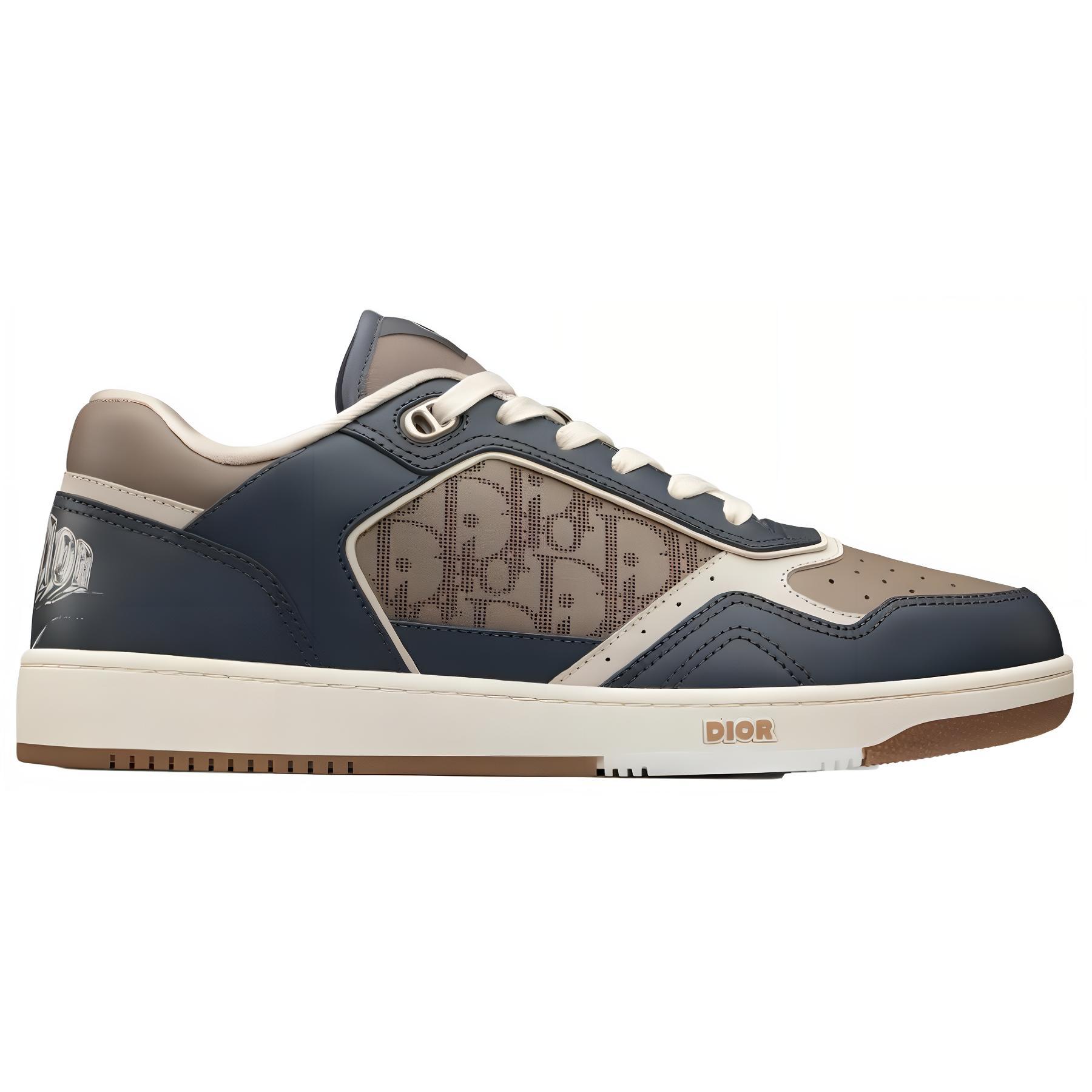 Lookbook Dior B27 Low 'Dior Oblique - Brown Deep Grey' 3SN272ZWY_H881