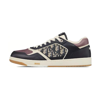 Dior B27 Low 'Dior Oblique - Deep Blue Plum'