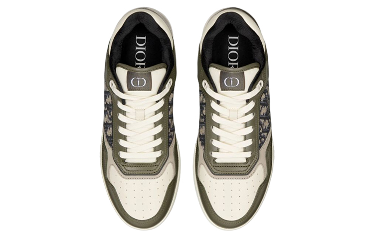 Shop 디올 B27 로우 "디올 오블리크 - 올리브" 3SN272ZIR_H661