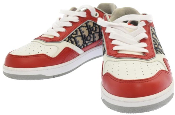 Dior B27 低筒 “Dior Oblique - 紅色” 3SN272ZIR-H360 Shop Dior B27 低筒 “Dior Oblique - 紅色” 3SN272ZIR-H360