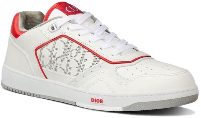 迪奥 B27 低帮 'Dior Oblique Galaxy - 白红' 3SN272ZIJ_H063 Lookbook 迪奥 B27 低帮 'Dior Oblique Galaxy - 白红' 3SN272ZIJ_H063