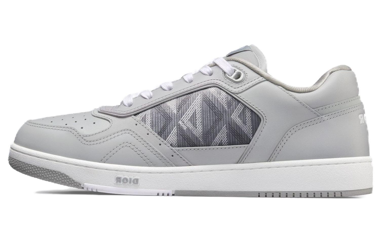 Dior B27 Low 'Grey Leather Logo' 3SN272ZPP_H868