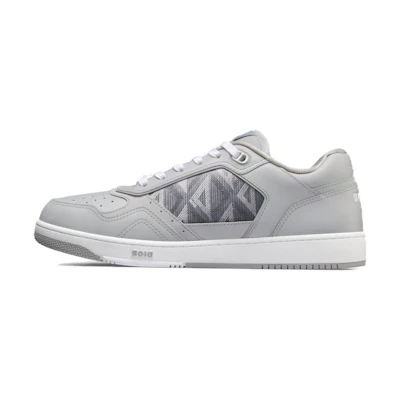 Dior B27 Low 'Grey Leather Logo'