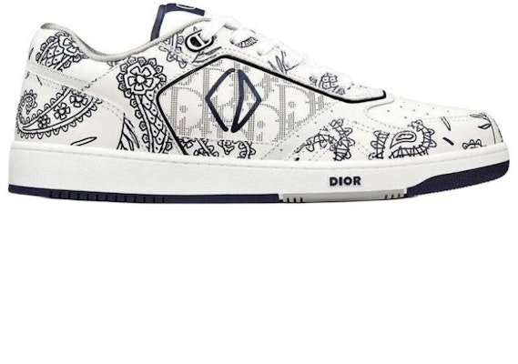 Dior B27 低筒運動鞋 'Paisley 白色' 3SN272ZOF_H069 Order Dior B27 低筒運動鞋 'Paisley 白色' 3SN272ZOF_H069