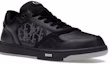 Shop Dior B27 低帮 黑色 Dior Oblique Galaxy 灰色皮革 3SN272ZPR_H969