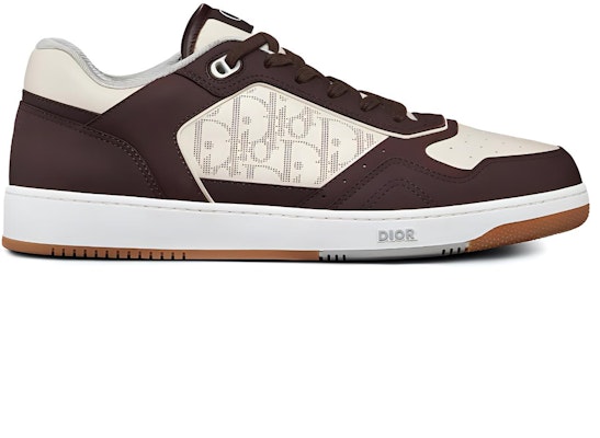 Dior迪奧 B27 Oblique 印花 光滑小牛皮 百搭 時尚板鞋 男款 棕白色 Order Dior迪奧 B27 Oblique 印花 光滑小牛皮 百搭 時尚板鞋 男款 棕白色
