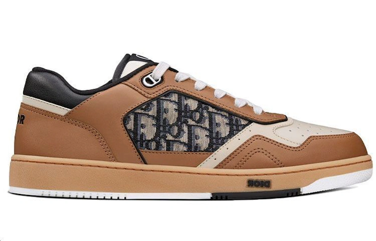 Dior B27 Low Coffee Cream Black