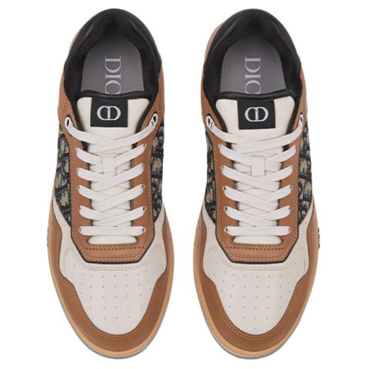 Dior B27 Low Coffee Cream Black