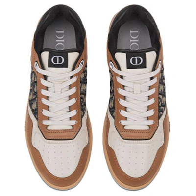 Dior B27 Low Coffee Cream Black