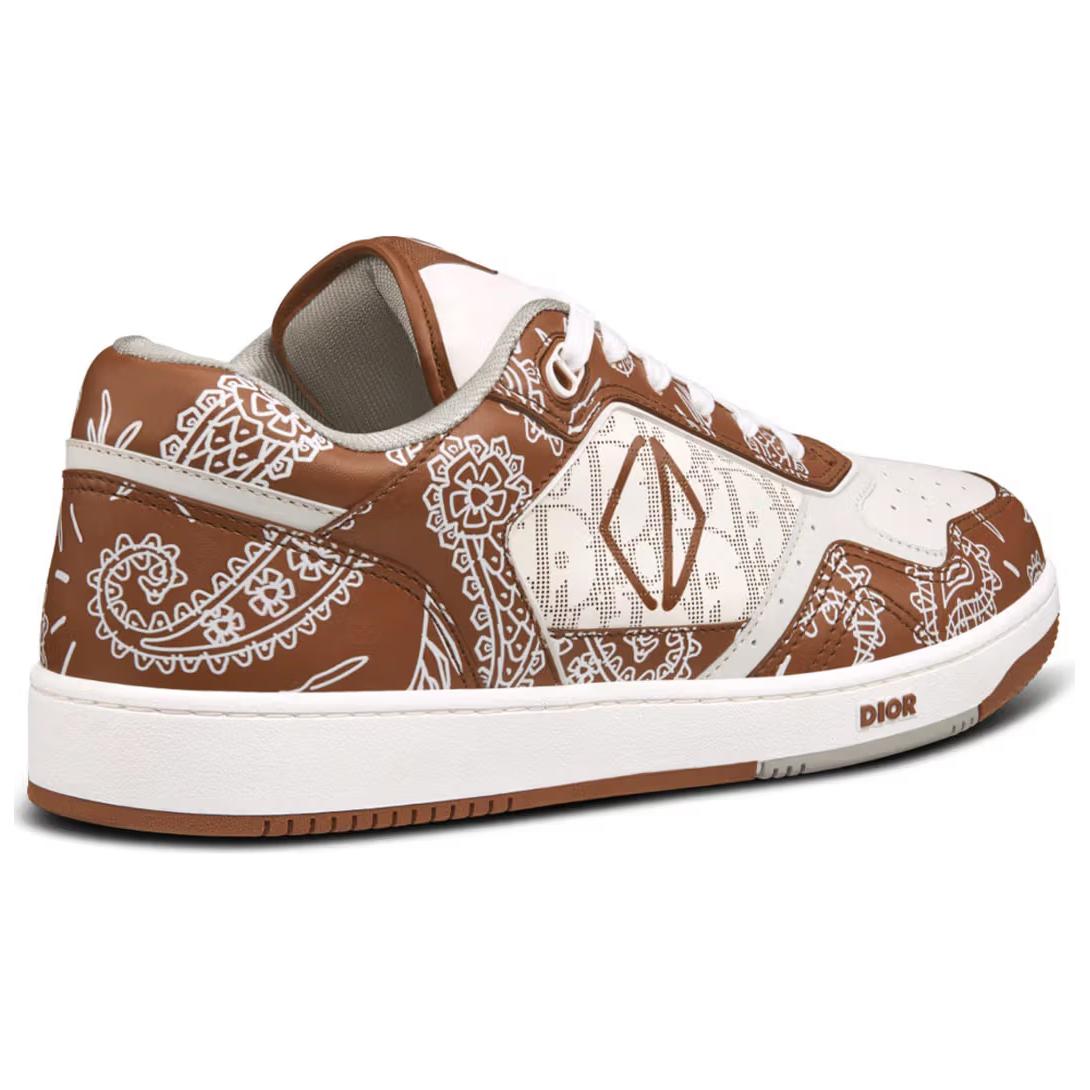 Lookbook 디올 B27 로우 커피 화이트 페이즐리 오블리크 (Dior B27 Low Coffee White Paisley Oblique) 3SN272ZOF_H760