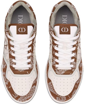 Dior B27 Low Coffee White CD Paisley White Dior Oblique 3SN272ZOF_H760 Shop Dior B27 Low Coffee White CD Paisley White Dior Oblique 3SN272ZOF_H760