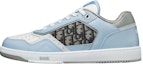 Buy Dior B27 Rendah Biru Muda Putih Kelabu Kulit Anak Lembu Beige Hitam Dior Oblique Jacquard 3SN272ZIR_H580