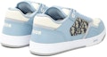 Lookbook Dior B27 Rendah Biru Muda Putih Kelabu Kulit Anak Lembu Beige Hitam Dior Oblique Jacquard 3SN272ZIR_H580