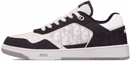Dior B27 Low White Black Denim 3SN272ZAC_H960 Dior B27 Low White Black Denim 3SN272ZAC_H960