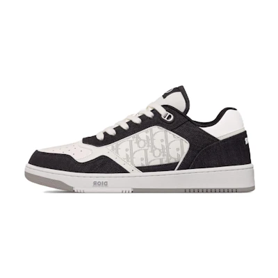 Dior B27 Low White Black Denim