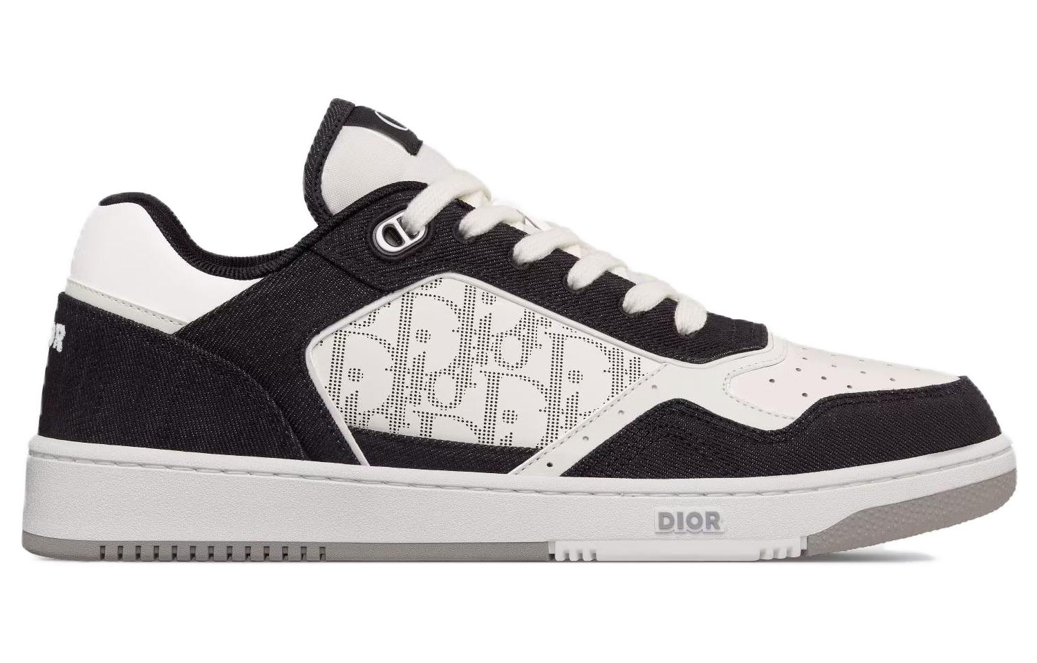 Lookbook Dior B27 Low Putih Hitam Denim 3SN272ZAC_H960