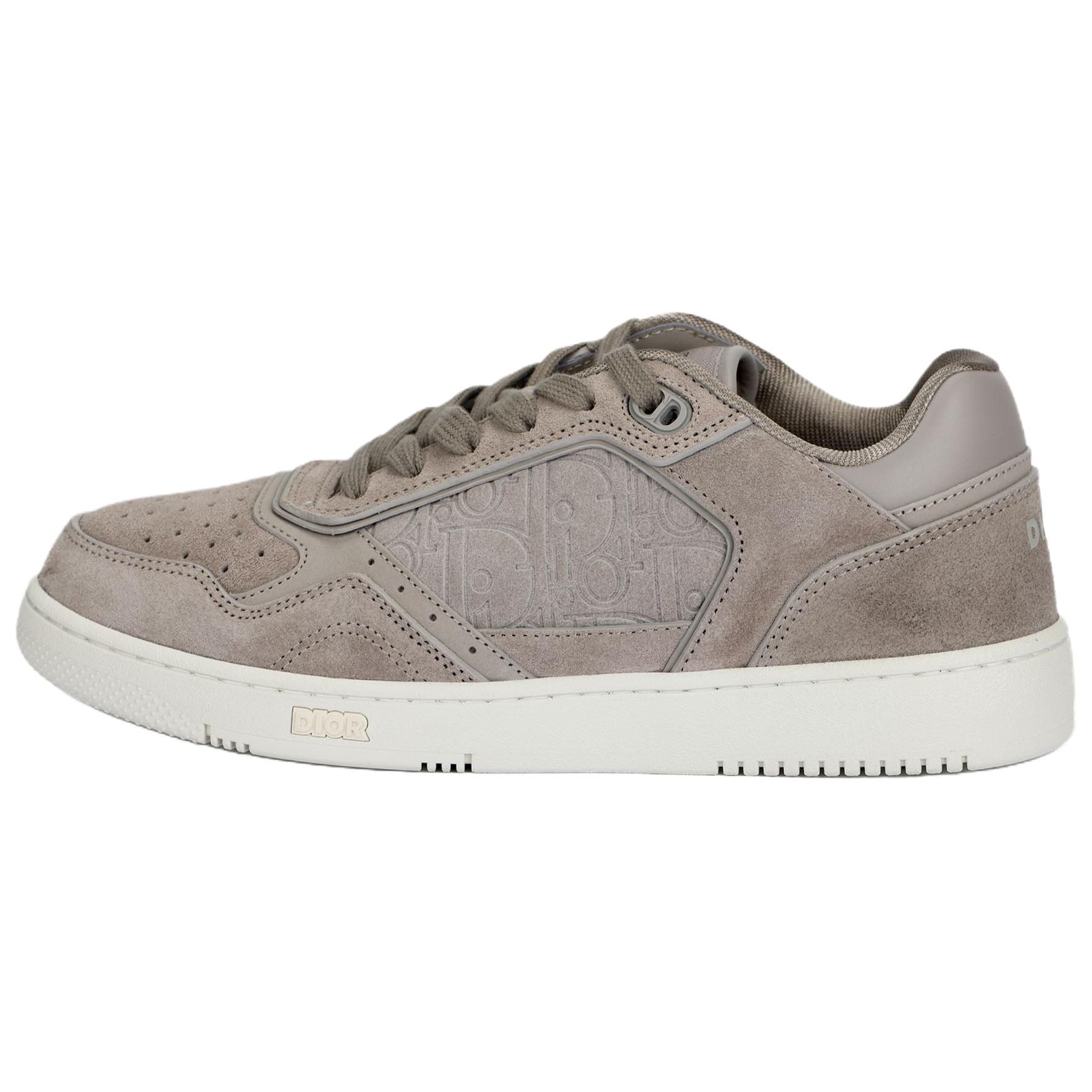 Dior B27 Suede Low-Top Sneakers Gray 3SN272ZEC_H858