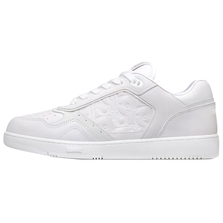 DIOR B27 White Leather Low-Top Casual Sneakers 3SN272ZAY_H000