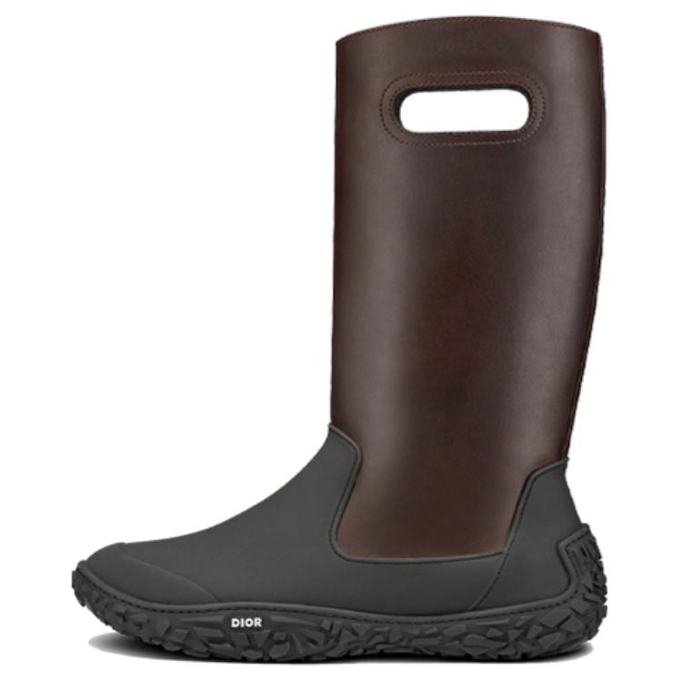 Buy Dior B28 Mid-Top 'Kulit Anak Sapi Cokelat Halus' 3BO263ZLB_H769