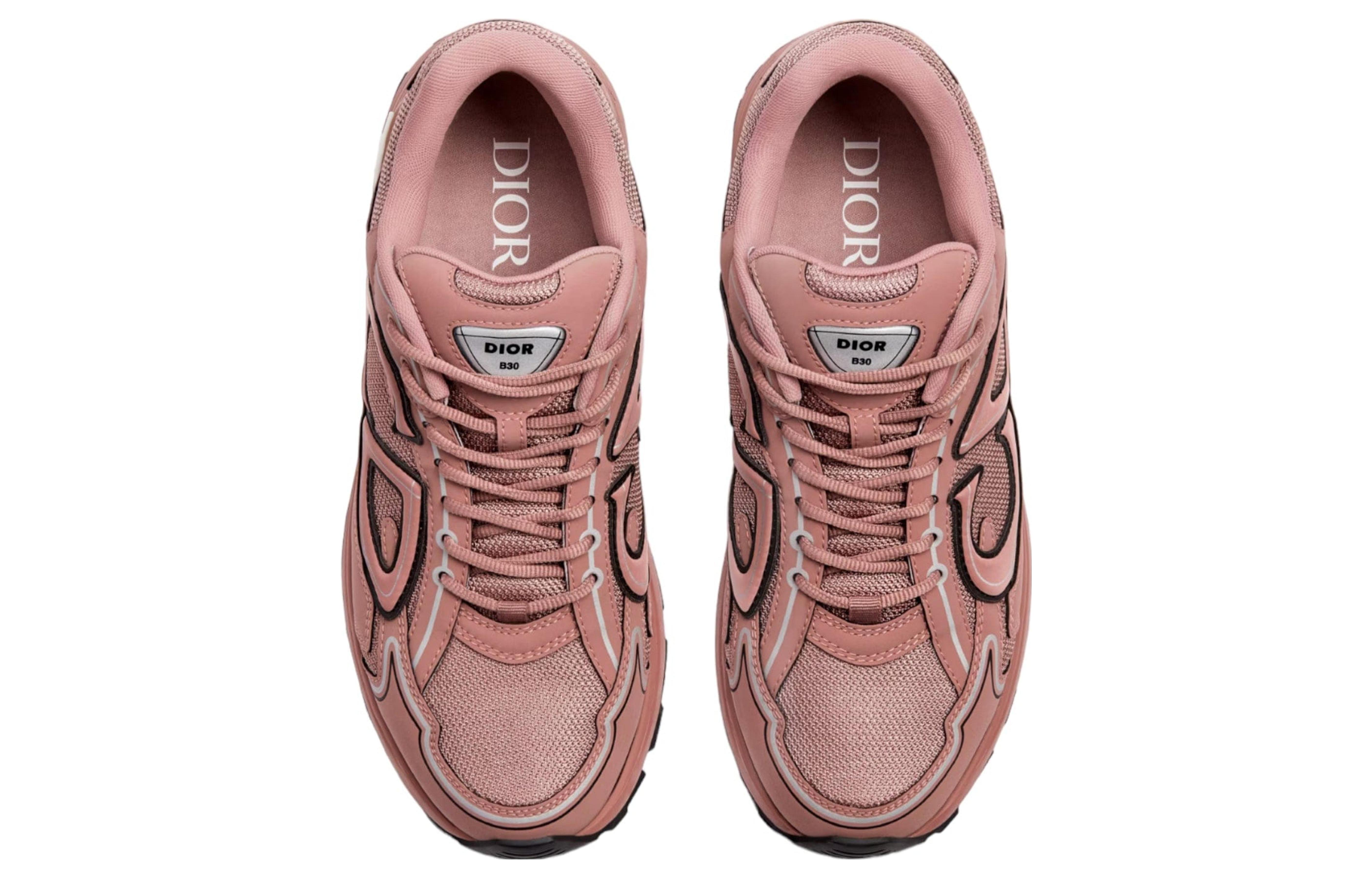 Shop Dior B30 ''Burlwood'' Sneakers 3SN279ZRD_H763
