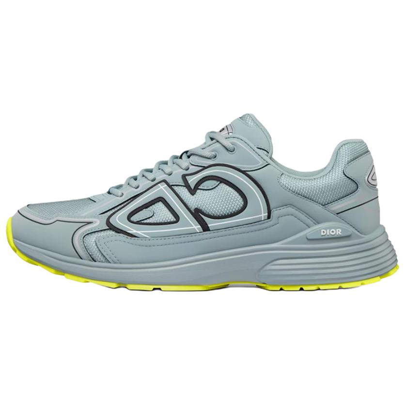 DIOR B30 CD Blue Thick-Soled Casual Running Shoes Low-Top 3SN279ZRD_H555