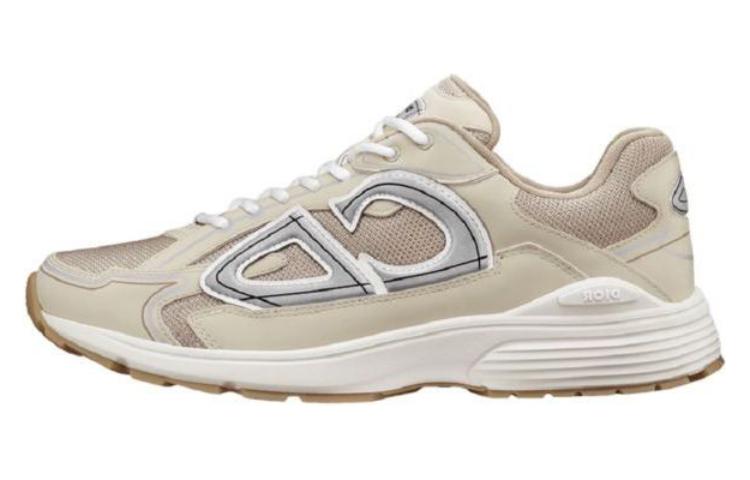 Buy Dior迪奧 B30 布料 網狀 低筒 運動休閒鞋 男款 奶油白色