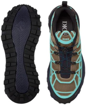 Dior B31 Runner Khaki Teal 3SN297ZUV_H561 Details for Dior B31 Runner Khaki Teal 3SN297ZUV_H561