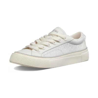 Dior B33 Sneaker White Smooth Calfskin Oblique Jacquard