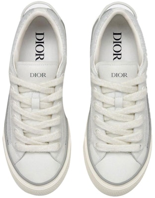 Zapatillas Dior B33 Blancas de Piel Lisa con Jacquard Oblique. 3SN303ZYS_H068 Lookbook Zapatillas Dior B33 Blancas de Piel Lisa con Jacquard Oblique. 3SN303ZYS_H068