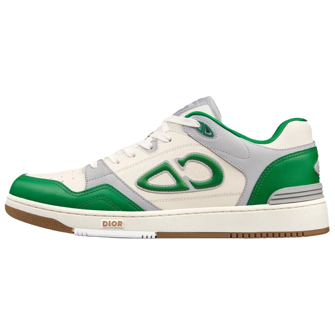 Dior B57 Low-Top Calfskin Sneakers Green 3SN318ZXT_H866