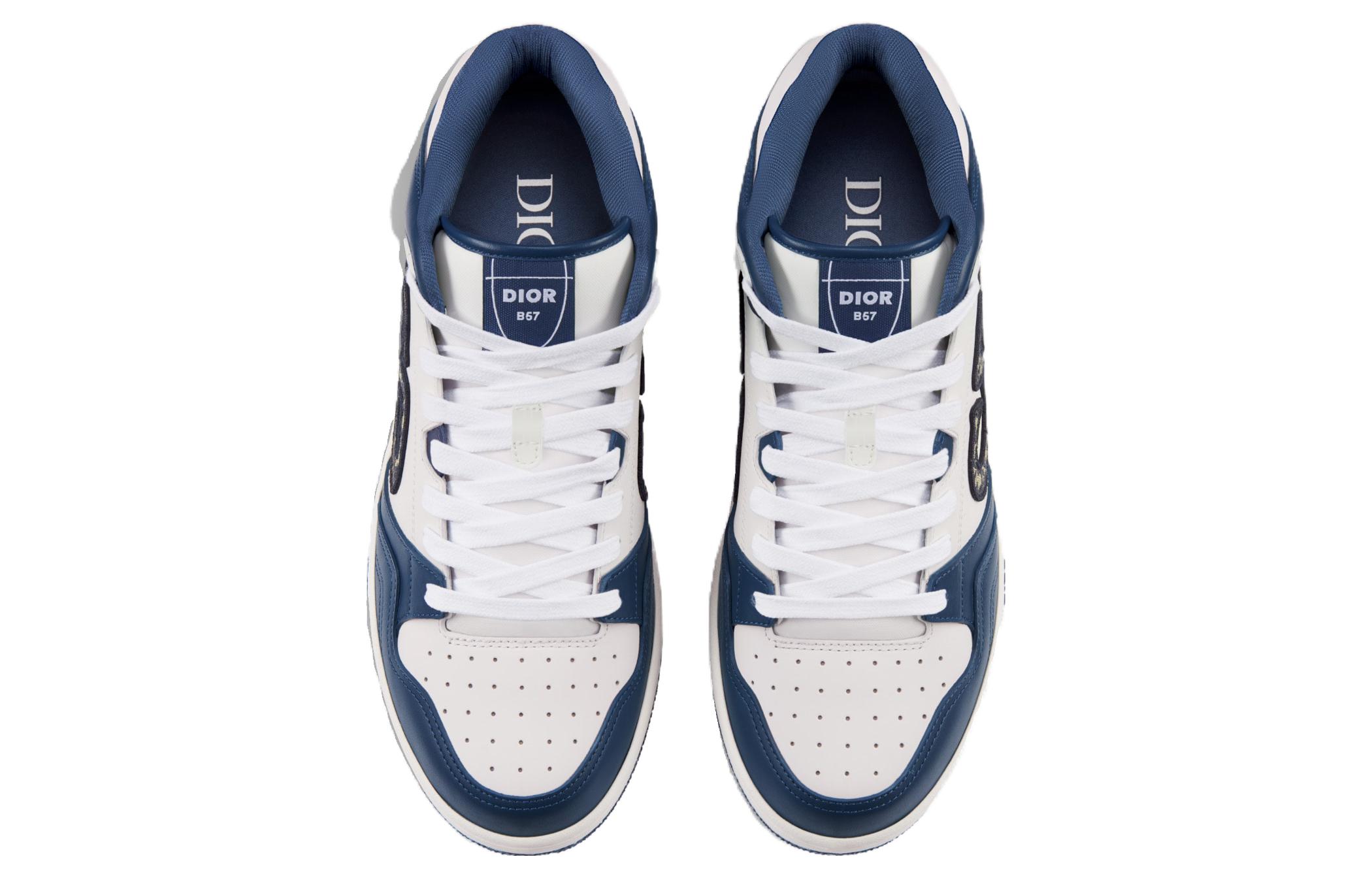 Lookbook 디올 B57 로우 "CD 프린트 블루 화이트" 3SH141ZXU_H553