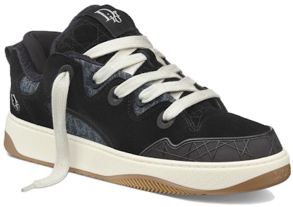 DIOR迪奧 B9S 絨面革 百搭舒適 低幫 板鞋 男款 黑色 Lookbook DIOR迪奧 B9S 絨面革 百搭舒適 低幫 板鞋 男款 黑色