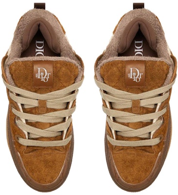 Dior B9S Skater ERL Marrón Gamuza con Jacquard Dior Oblique Marrón y Beige 3SN289ZTF_H767 Lookbook Dior B9S Skater ERL Marrón Gamuza con Jacquard Dior Oblique Marrón y Beige 3SN289ZTF_H767