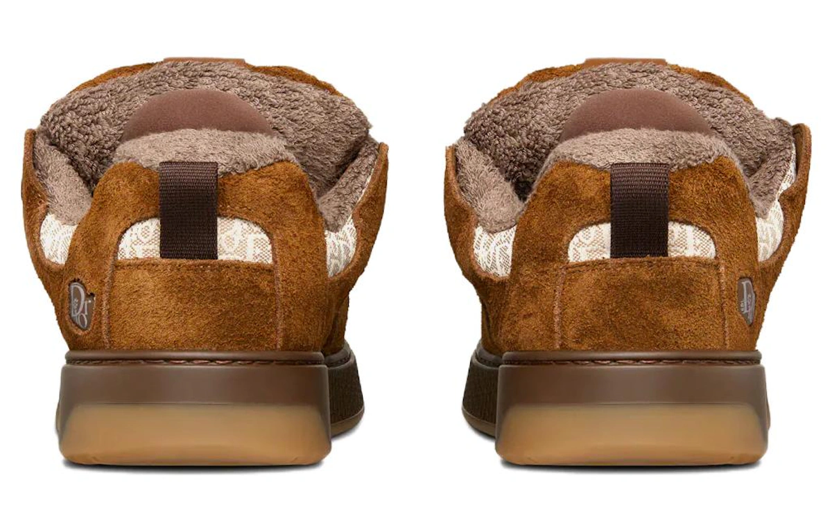 Dior B9S Skater ERL Brown Suede with Brown and Beige Dior Oblique Jacquard