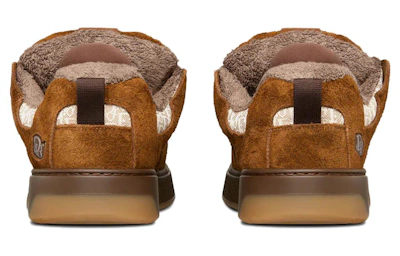 Dior B9S Skater ERL Brown Suede with Brown and Beige Dior Oblique Jacquard