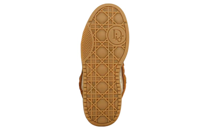 Dior B9S Skater ERL Brown Suede with Brown and Beige Dior Oblique Jacquard