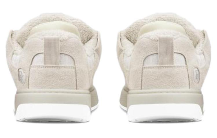 Purchase Dior B9S Skater ERL Suede Krim dengan Dior Oblique Jacquard Putih dan Krim 3SN289ZTF_H060