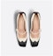Shop Dior Ballerine 'Spectadior White/Black High Heel' KCB764VSOS11X