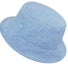 Order DIOR Bee Embroidered Cotton Kids Bucket Hat - Blue 5SBM12HATA_Y533