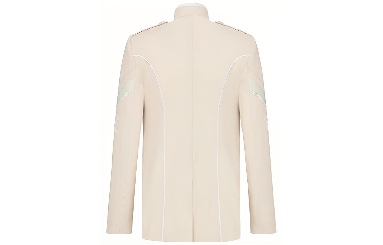 DIOR Beige Printed Stand Collar Long Sleeve Jacket 143C221B5180-C020 圖 3