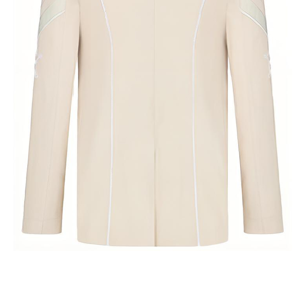 DIOR Beige Printed Stand Collar Long Sleeve Jacket 143C221B5180-C020 圖 5