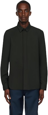 DIOR Camisa Casual Negra de Algodón con Logo de Abeja para Hombre. 733C518B1581-900 Details for DIOR Camisa Casual Negra de Algodón con Logo de Abeja para Hombre. 733C518B1581-900